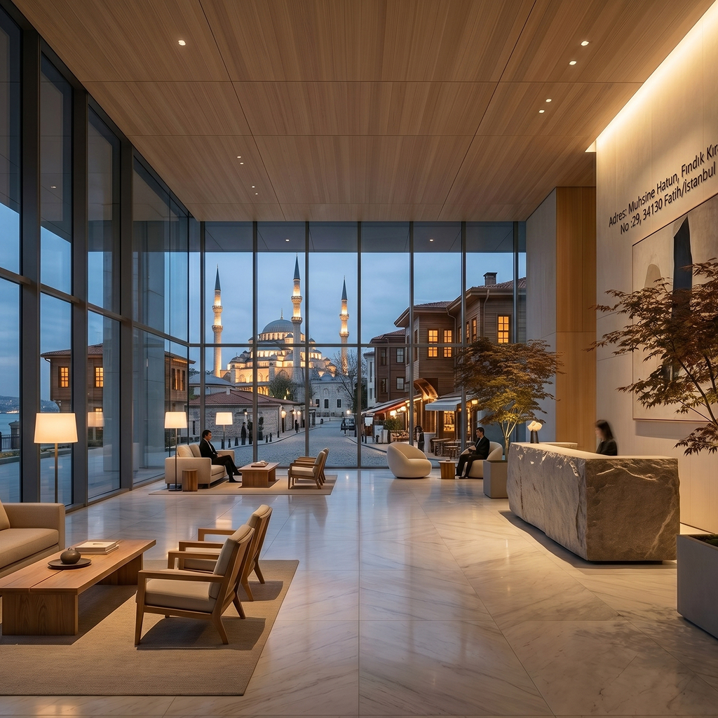 MiniKotel - Serene hotel lobby